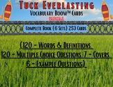 TUCK EVERLASTING Vocabulary Boom™ Cards BUNDLE/6 SETS (253 CARDS)