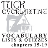 Tuck Everlasting Vocabulary Worksheets & Teaching Resources | TpT