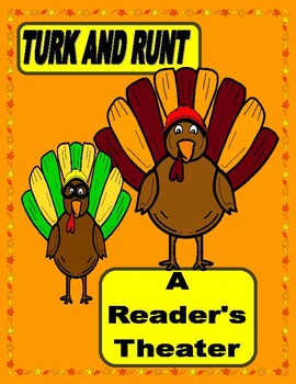 Preview of TURK and RUNT  --  A Reader's Theater (includes headbands!)