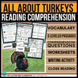 TURKEY Reading Comprehension Passages Questions November W
