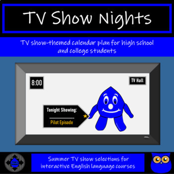 Preview of TV Show Nights - Summer Binge-Watching Activities