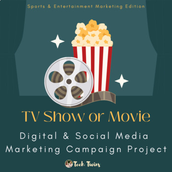 Preview of TV Show or Movie Digital & Social Media Marketing Campaign Project