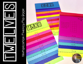 TWELVES Multiplication Fact Fluency Flip Book: Grades 3-5