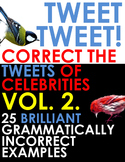 TWITTER ISSUES VOL.2. Correct the Spelling & Grammar of Ce
