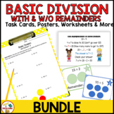 Basic Division and Division with Remainders Bundle