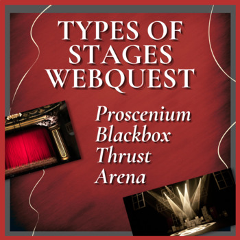 Preview of TYPES OF STAGES | WEBQUEST | Proscenium Arena Thrust Blackbox