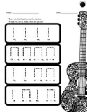 Ta, Ti-Ti and Rest - Print and Go Worksheets