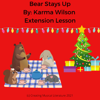 Preview of Ta, Ti-ti and Rest Practice Using Bear Stays Up Book
