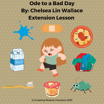 Preview of Ta and Ti-Ti Rhythm Lesson Using Ode to a Bad Day Book
