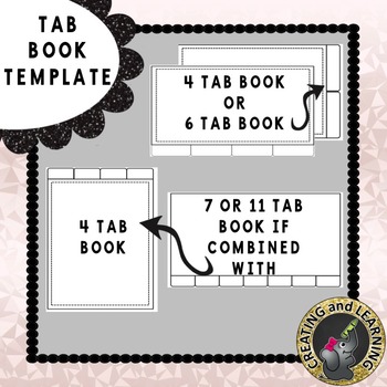 Preview of Tab Book Template