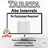 Tabata Abs Intervals - Editable in Google Docs!