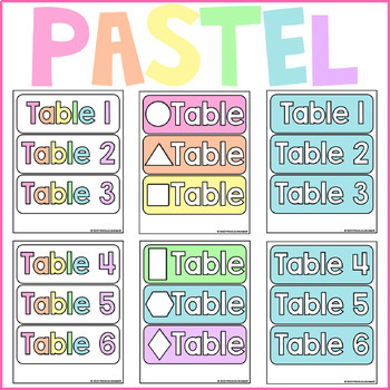 Table Caddy Labels by Freckled in Kinder