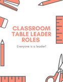 Table Leader Roles