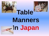 Table Manners In Japan Quiz