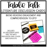 Table Talk Literature Discussion Cards - Use With Any Text