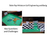 Table Top Mini-Golf Introductory Slideshow