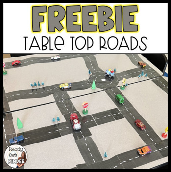 Preview of Table Top Roads Freebie