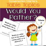 Would You Rather Questions Cards (Table Topic Series: Volume2)