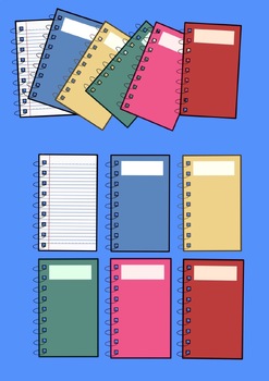 Preview of Table-lined Notebook Designs
