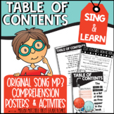 Table of Contents Song & Activities
