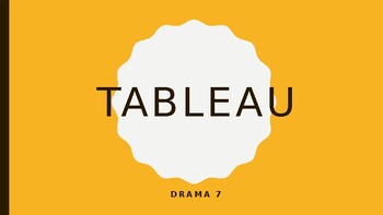 Preview of Tableau