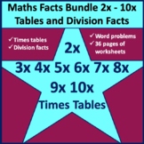 Tables and Division Facts Bundle