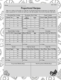 Tables of Proportionality