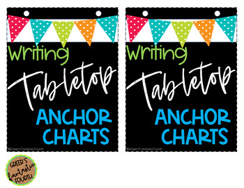 Preview of 7 Tabletop/Interactive Notebook Anchor Charts (WRITING)