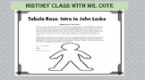 Tabula Rasa: Intro to John Locke