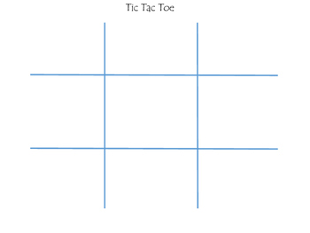 Preview of Tac Tac Toe Template