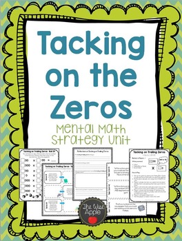 Preview of Tacking on the Zeros (Annexing) A Mental Math Unit
