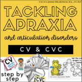 Tackling Apraxia & Articulation  |  Set 1 CV & CVC emphasi