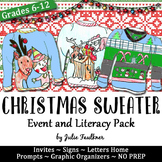 Wacky, Tacky, Ugly Christmas Sweater Event Pack, Literacy 