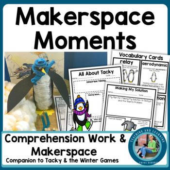 Preview of Tacky and the Winter Games Makerspace Creation Station and Read Aloud