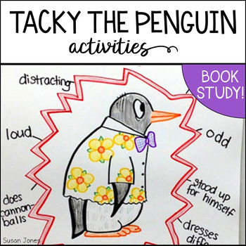 Preview of Tacky the Penguin! Printables and Activities for K-2