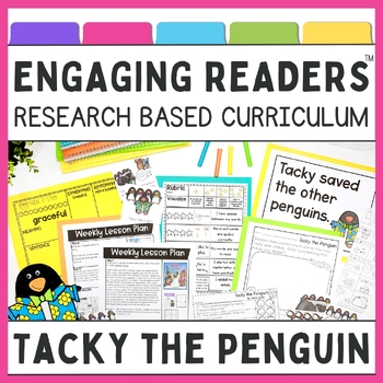 Preview of Tacky the Penguin Read Aloud Lessons and Comprehension Activities