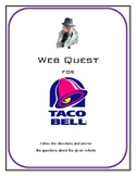 Taco Bell Internet Hunt Web Quest