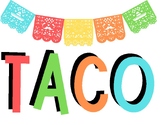 Taco 'Bout A Great Year (Bulletin Board or Door Decoration)