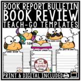 Taco 'Bout Book Report, Reading Responses, Book Review Tem