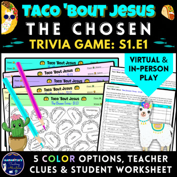 Preview of Taco 'Bout Jesus: The Chosen Trivia - S1.E1