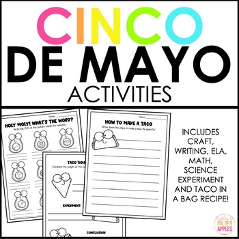 Cinco de Mayo Activities by Ashleys Golden Apples Ashley Daig | TPT