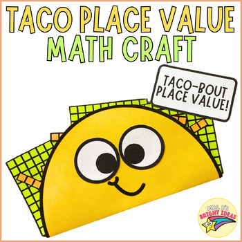 Preview of Taco Place Value Math Craft | Cinco de Mayo Bulletin Board Hallway Display