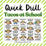Tacos at School Quick Drill Articulation - Address ANY Ski