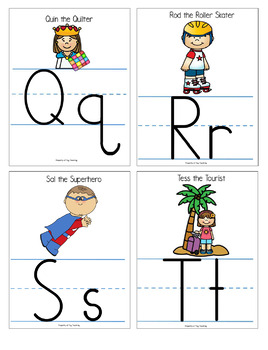 Preview of Tag Teaching Unit 5, Letters Qq to Tt