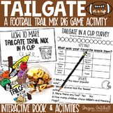 Tailgate Trail Mix in a Cup a Football Big Game Snack Activity