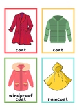 Tailoring Clothes Vocabulary! Customizable Flash cards and