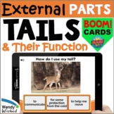 Tails Structures and Functions | Animal Body Parts Boom Cards
