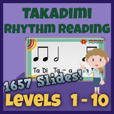 Takadimi Rhythm Reading: Levels 1 - 10