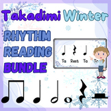 Takadimi Winter Rhythm Reading: Levels 1 - 10