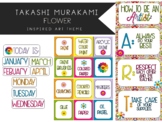 Takashi Murakami Inspired Flower Art Theme